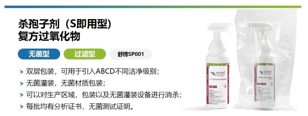 舒博SPORIS®即用型无菌杀孢子剂：高效、安全、便捷的消毒